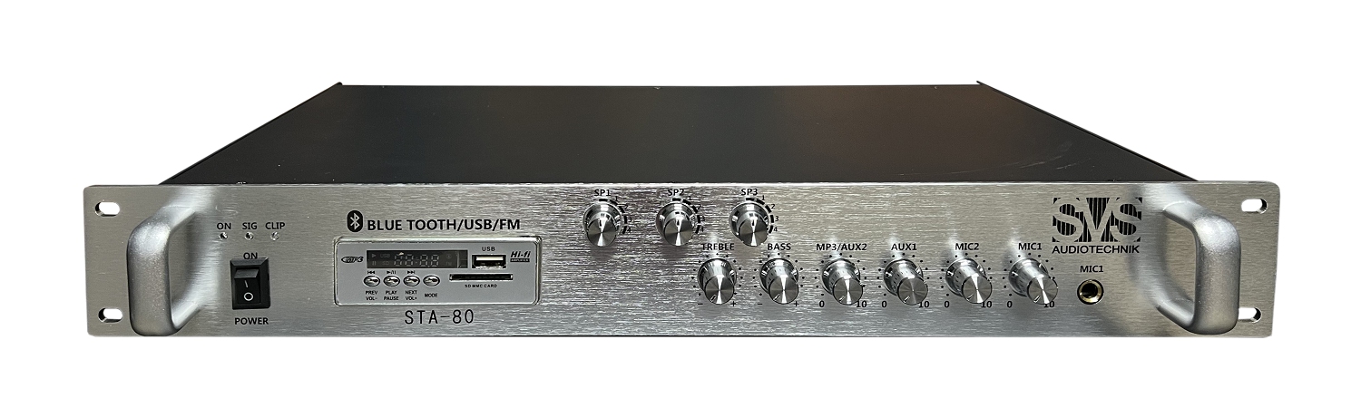 SVS Audiotechnik STA-80 Микшер-усилитель для систем Public Address в Немане