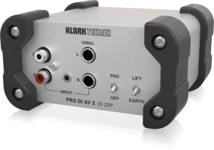 Klark Teknik DI 22P пассивный стерео директ-бокс в Немане