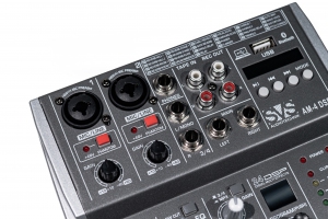 SVS Audiotechnik mixers AM-4 DSP Аналоговый микшерный пульт, 4-канала в Немане